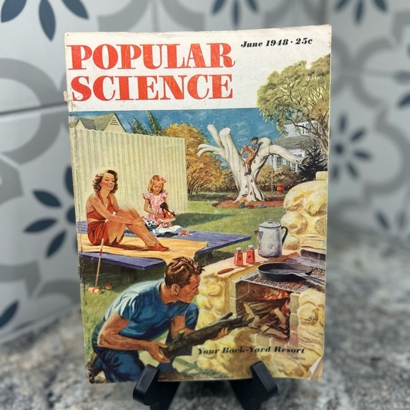 Vintage Popular Science 1948 January-December Collection set​ - Picture 9 of 16